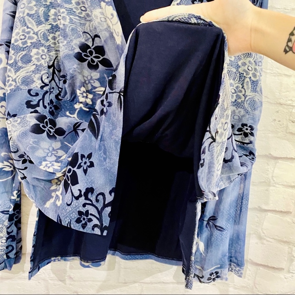 I.N.C. Wrap Blouse - Picture 6 of 6